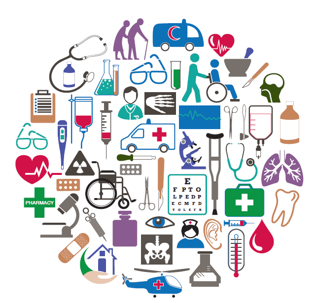 Health& social-care icons