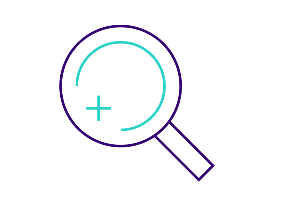 Magnifying featured icon