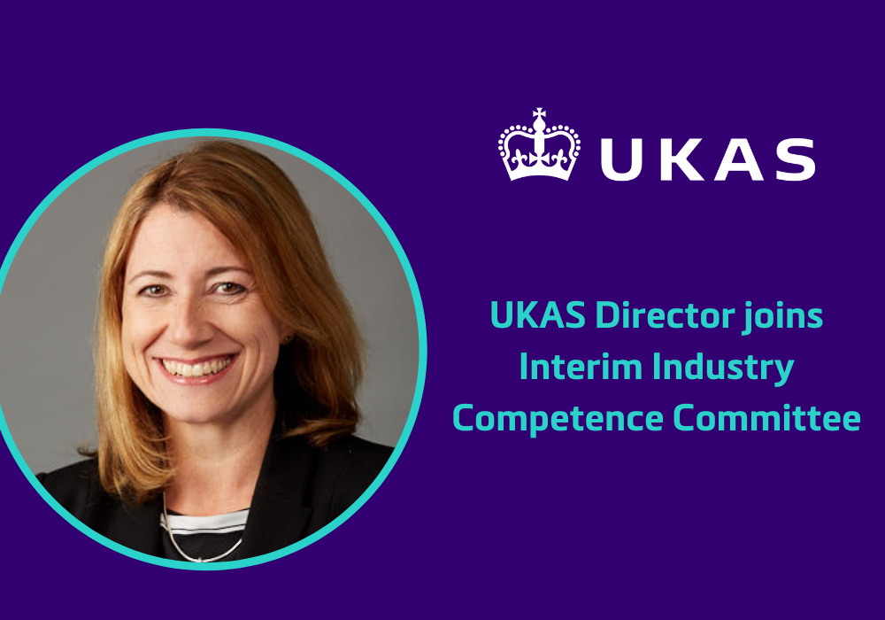 UKAS Director joins Interim Industry Competence Committee